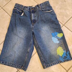 G Unit Shorts Youth Size 20 90s Skater Hiphop Graffiti Streetwear Hype Oldschool